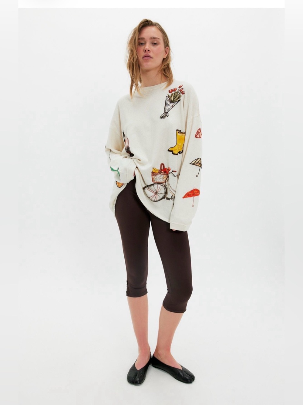NWT We The Free Market Day Long Sleeve Top Size M